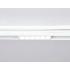 Светильник трековый светодиодный GL4017 WH белый IP20 6W 4200K 48V 24° 115*22*45
