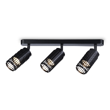 Светильник Ambrella light TN51690/3 BK черный GU10/3 260*60*180