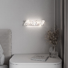 101005 LED / настенный светильник / никель хрусталь Strotskis