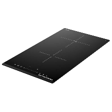 Индукционная варочная панель Kuppersberg ICI 306, High-Tech, индукция, 30 см, 2 зоны нагрева, 9 уровней мощности, inverter, таймер, пауза, Booster, слайдерное управление, черный