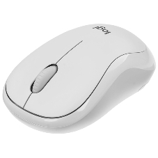 Мышь беспроводная Logitech M240 SILENT белый, 4000 dpi, Bluetooth, кнопки - 3
