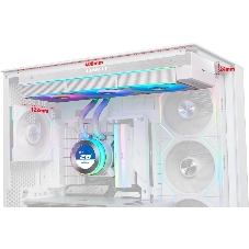 Система жидкостного охлаждения Lian-Li HydroShift II LCD-C 360CL ARGB Soc-AM5/AM4/1700/1851 белый 4-pin 31dB Al+Cu LCD Ret (G89.GHS2LCD36RW.R0)