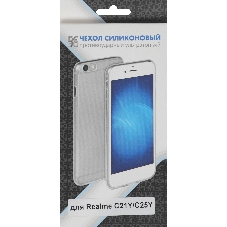 Чехол (клип-кейс) DF для Realme C21y rmCase-08 прозрачный