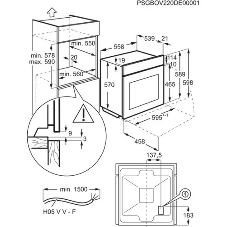 Духовой шкаф Электрический Electrolux LOH3H00BK черный
