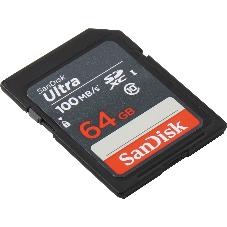 Флеш карта SDXC 64Gb UHS-I SDSDUNR-064G-GN3IN SANDISK
