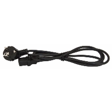 Кабель питания Cord Power Gembird/Cablexpert 1.8м, Schuko- C13, 6А, черный, с зазем.