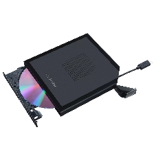 Оптический привод внешний ASUS SDRW-08V1M-U/BLK/G/AS/P2G, dvd-rw, external, USB Type-C cable; 90DD02L0-M29000