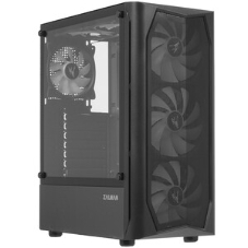 Компьютерный корпус MidiTower Zalman N4 black (ATX,Window, 6xRGb fan, USB 2.0 x2, USB 3.0x1, без БП) (N4 rev.1)