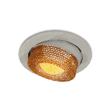 Комплект встраиваемого поворотного светильника Ambrella light XC7653064 SGR/CF серый песок/кофе MR16 GU5.3 (C7653, N7195)