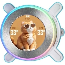 Система жидкостного охлаждения Lian-Li HydroShift II LCD-C 360CL ARGB Soc-AM5/AM4/1700/1851 белый 4-pin 31dB Al+Cu LCD Ret (G89.GHS2LCD36RW.R0)