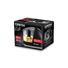 Измельчитель Centek CT-1390 черный (черн) 300Вт, стакан 350 мл, импульсный режим работы