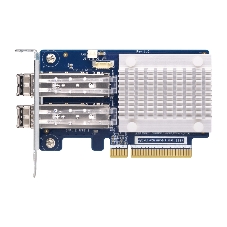 Сетевая карта QNAP QXP-16G2FC Dual-port Fiber Channel adapter, 2 x 16 Gb/s SFP +, PCIe Gen3 x8. For QTS OS ONLY