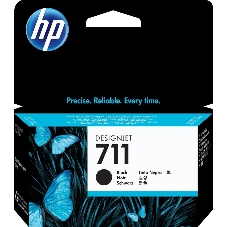 Картридж струйный HP №711 CZ129A черный для HP DJ T120/T520 (38мл)