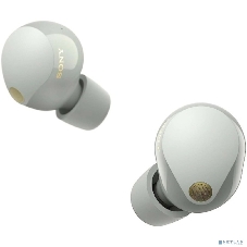 Наушники TWS Sony WF-1000XM5 серебристый, внутриканальные, Bluetooth, активное шумоподавление, беспроводная зарядка, до 8 ч