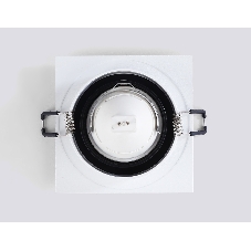 Светильник встраиваемый Ambrella light TN102727 WH/BK белый/черный GU5.3 92*92*23