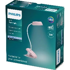 Настольная лампа Philips Donutclip DSK201 PT 3W 40K P USB 02