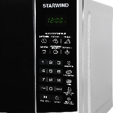 Микроволновая печь Starwind SMW3120 серебристый/черный, 20 л, 700 Вт, переключатели - сенсор