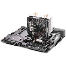 Кулер Deepcool GAMMAXX 400 BLUE BASIC серебристый 120мм алюминий+медь 1500rpm 30db 4-pin 130W 154мм