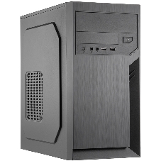 Компьютерный корпус с блоком питания 500Вт./Case Foxline FL-702, mATX, 1x5.25EXT, 1x3.5EXT, 2x3.5INT, 2xUSB 2.0, HDA, w/o FAN, w/500W ATX PSU, w/1.2m EU pwr cord