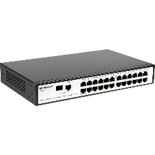 Коммутатор настраиваемый 25-портовый 100 Мбит/с ORIGO OS1225/A1A с гигабитным комбо-портом