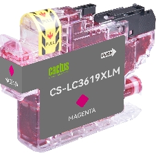Картридж струйный Cactus CS-LC3619XLM пурпурный (18.4 мл) для Brother MFC-J2330DW/J2730DW/J3530DW/J3930DW