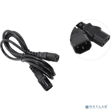 Кабель монитор-компьютер (UPS->уст-во) ExeGate Power EC-1,8P (С13->С14) VDE-250V-3*0,5-CU, 6A, 1.8м