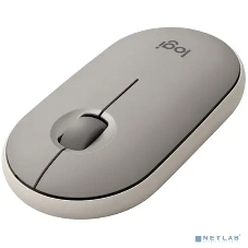 Мышь беспроводная Logitech Pebble M350 серый, 1000 dpi, радиоканал, Bluetooth, USB, кнопки - 3