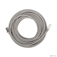 Патч-корд S/FTP Rexant кат.6A (10G), RJ45-RJ45, неэкранированный, 28AWG, LSZH, серый, 10 м
