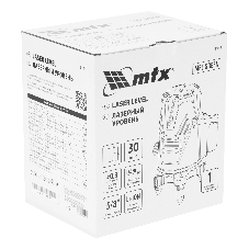 Лазерный уровень MTX MFL GREEN, 30 м, зеленый луч, акк. Li 2400 mAh, сумка, резьба 5/8
