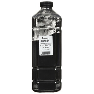 Тонер Handan Универсальный для HP LJ P1005/P1006, Тип HG361, 1 кг, канистра
