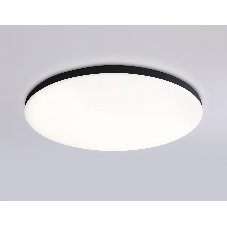 Умный светодиодный светильник FZ2004 BK черный IP54 20W 3000K-6500K+RGB Wi-Fi Алиса/Tuya/Smart Home/Alexa D300*55 (ПДУ ИК)