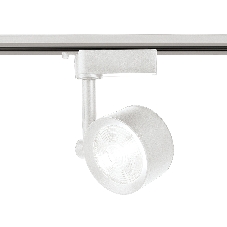 Трековый однофазный светодиодный светильник Ambrella light GL6389 WH белый LED 12W 4200K 24°