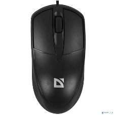 Мышь проводная Defender Trace MB-989 черный, 1000 dpi, USB, кнопки - 3