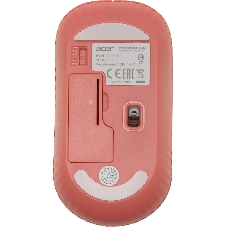 Комплект клавиатура + мышь Acer OCC205 беспроводной USB, 1200 dpi, розовый/бежевый