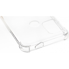 Чехол (клип-кейс) Brosco, для Motorola Moto G20, прозрачный moto-g20-hard-tpu-transparent