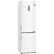 Холодильник LG GA-B509CQWL белый двухкамерный 277/107л морозилка снизу, No Frost