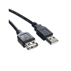 Кабель-удлинитель TELECOM USB2.0 Am-->Af 1,5 м черный TUS6990-1.5M