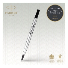 Стержень роллер Parker Quink Z01 (CW1950325) M 0.7мм, черные чернила, блистер (2шт)