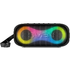 Портативная акустика SVEN PS-165, черный (16 Вт, Waterproof (IPx6), TWS, Bluetooth, microSD, 3000мА*ч)