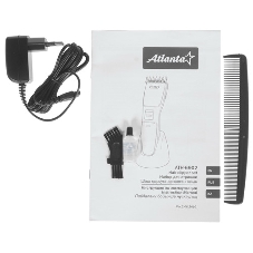 Машинка для стрижки Atlanta ATH-6902 (silver) аккумуляторная