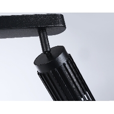 Светильник Ambrella light TN51690/3 BK черный GU10/3 260*60*180