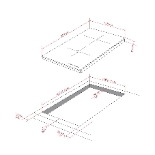 Индукционная варочная панель Kuppersberg ICI 306, High-Tech, индукция, 30 см, 2 зоны нагрева, 9 уровней мощности, inverter, таймер, пауза, Booster, слайдерное управление, черный