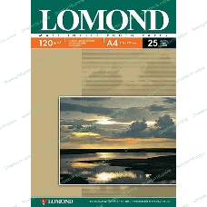Фотобумага Lomond односторонняя матовая, 120г/м2,A4 (21X29,7)/25л. для струйной печати