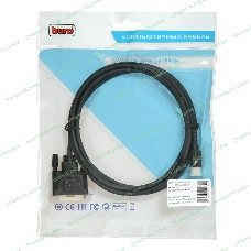 Кабель аудио-видео Buro 1.1v miniDisplayport (m)/DVI-D (Dual Link) (m) 2м. позолоченные контакты черный