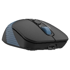 Мышь беспроводная A4Tech Fstyler FB10C черный/синий, 2000 dpi, радиоканал, Bluetooth, USB, кнопки - 4