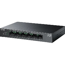 Коммутатор настольный TP-Link LS106LP с 6 портами 10/100 Мбит/с (4 порта PoE)