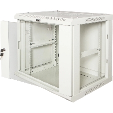 Шкаф настенный серии Pro, 9U 600x800, стеклянная дверь
