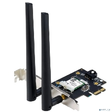 Сетевой адаптер Wi-Fi + Bluetooth Asus PCE-BE6500 BE6500 PCI Express 2ант.