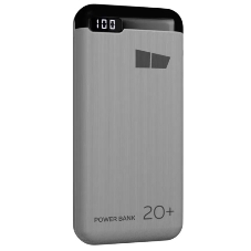 Портативный аккумулятор More choice (4620202550552) PB22-20 с кабелем 2USB 2.1A - 20000mAh белый