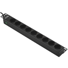Управляемый блок распределения питания Lanmaster TWT-PDU19-16A9P-3.0 верт.размещ. 8xC13C13 базовые 10A C14